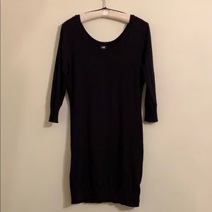 H&M black dress